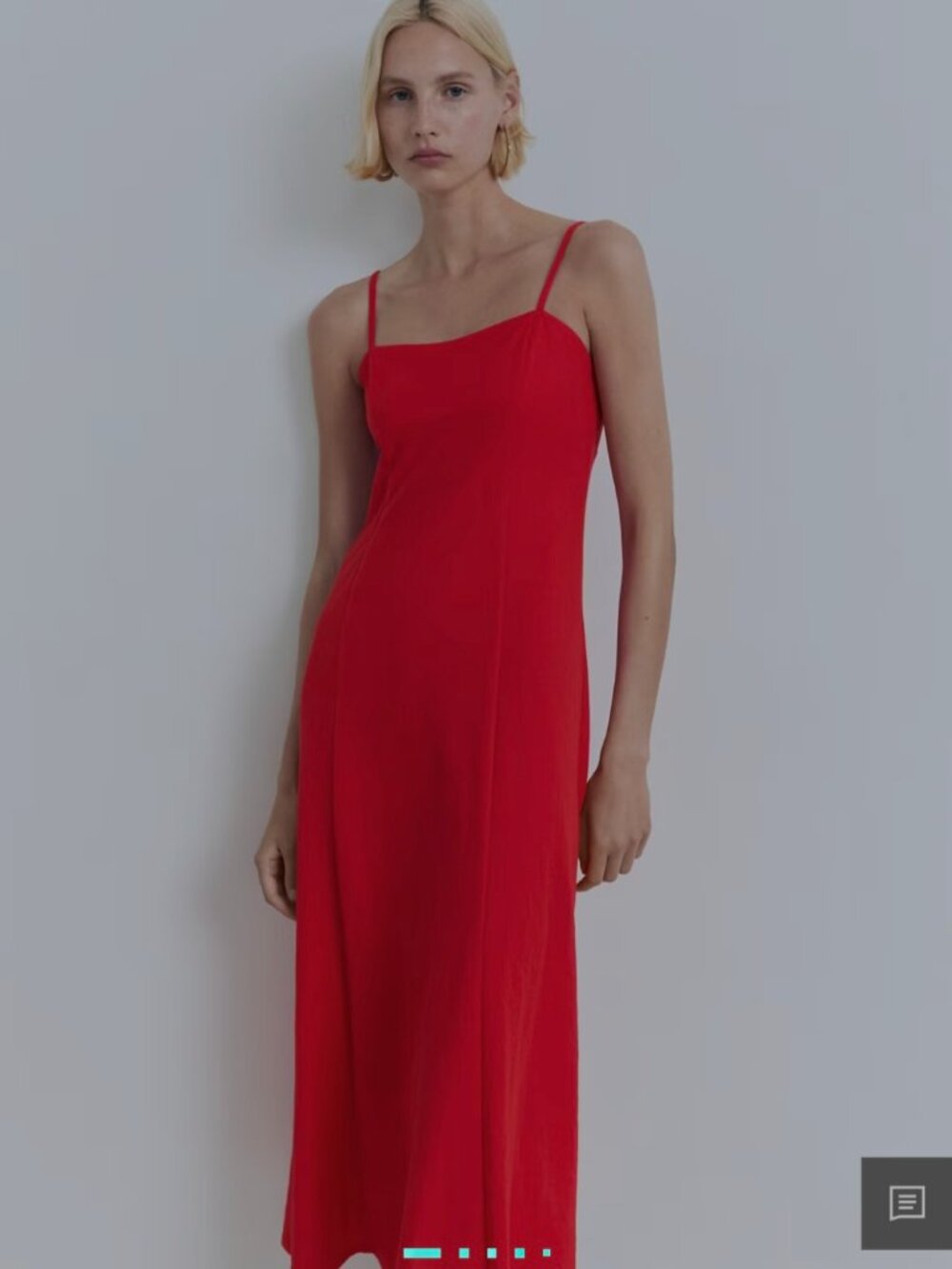 Mango Midi-dress with tie back (NWT)